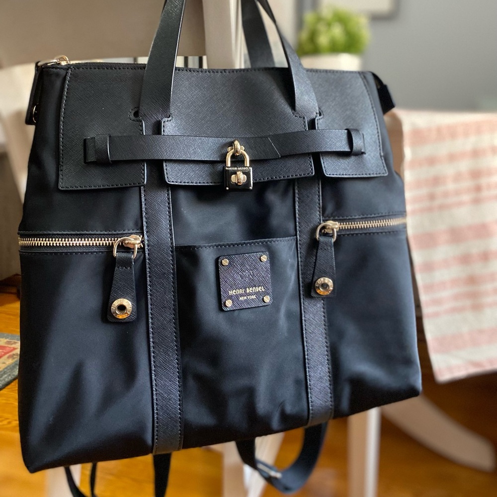 Henri Bendel Jetsetter Backpack - Black